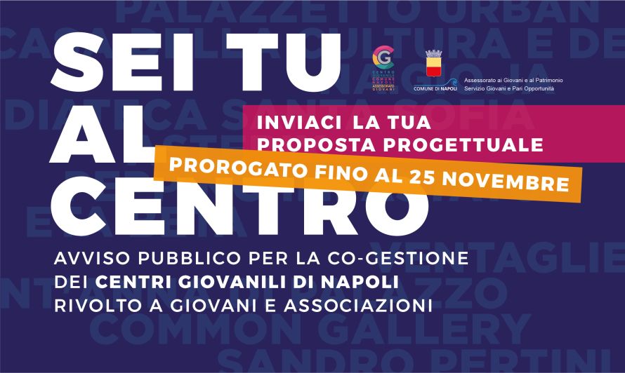 Locandina dell'avviso