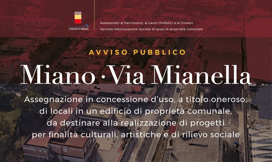 Avviso pubblico Miano - Via Mianella