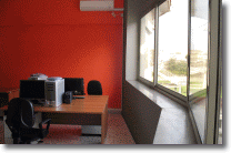 una foto dall'interno del Centro Servizi-Incubatore di Napoli Est