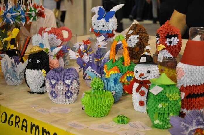 Creazioni artistiche per la fiera Creattiva